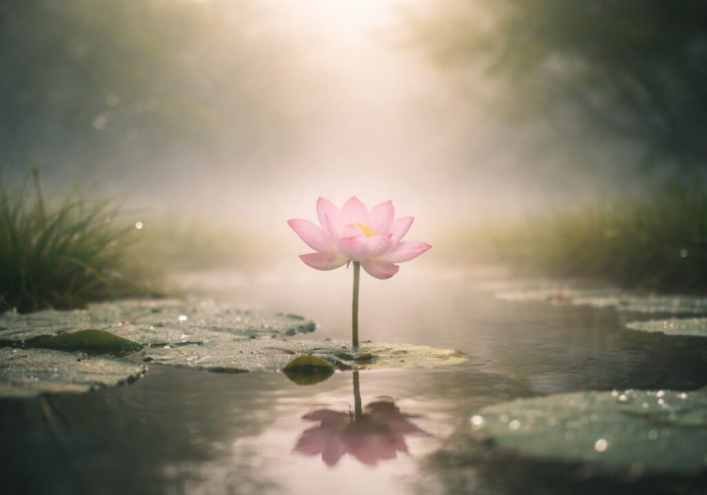 Blooming lotus