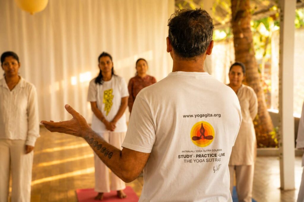 teaching yoga