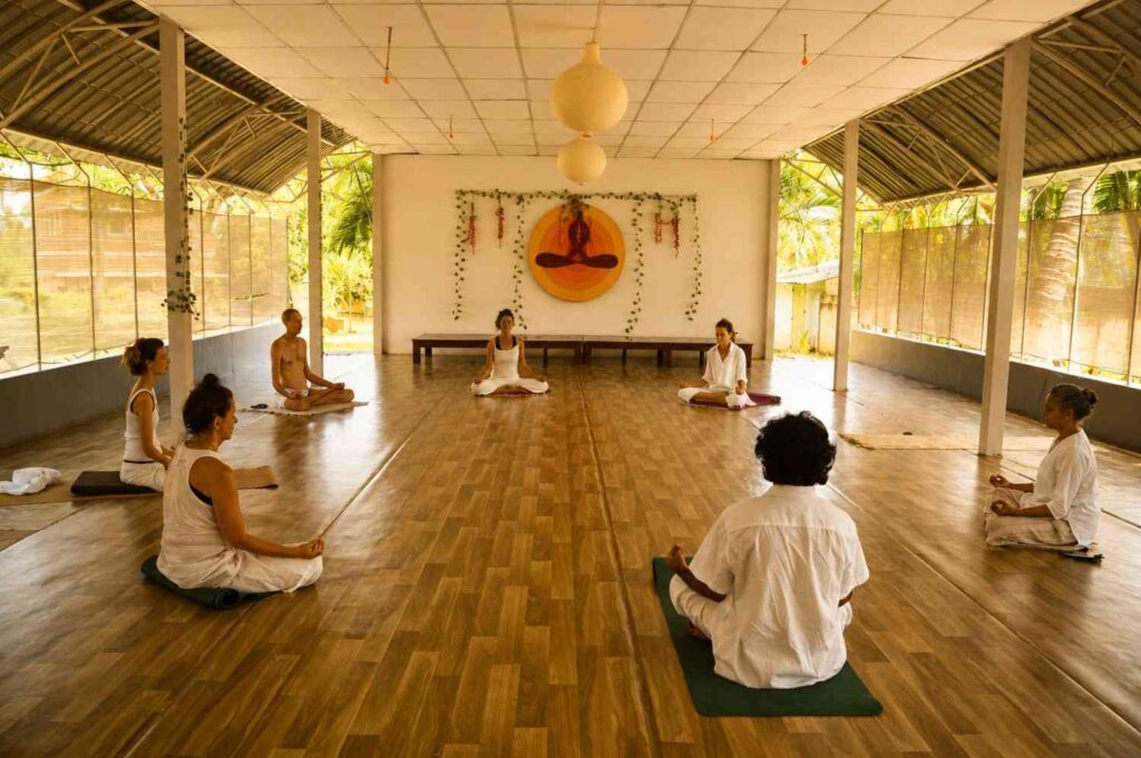 Group meditation practice